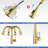 Bari Pull Down Single Handle Kitchen Faucet-73243922