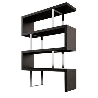 Charlis Metal Geometric Bookcase