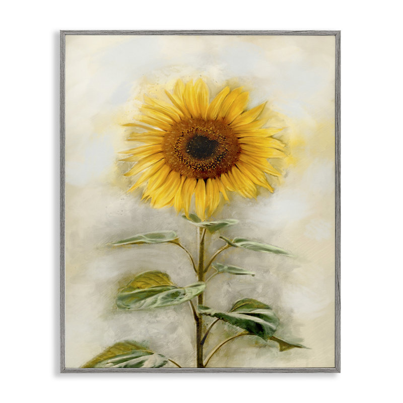 Tournesol d'été, estampe numérique par Ziwei Li, H 20 po x l 16 po, Estampe numérique Farmhouse