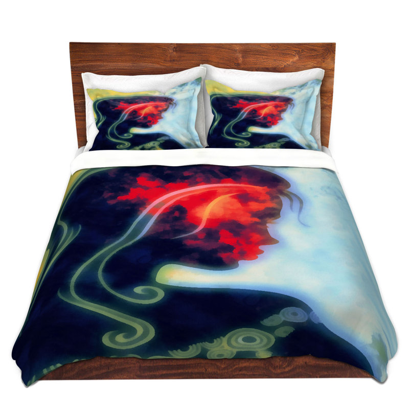Ensemble de housse de couette i sent away, 1 housse simple + 1 taie standard