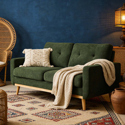 Causeuse 67 po Mid-Century Modern