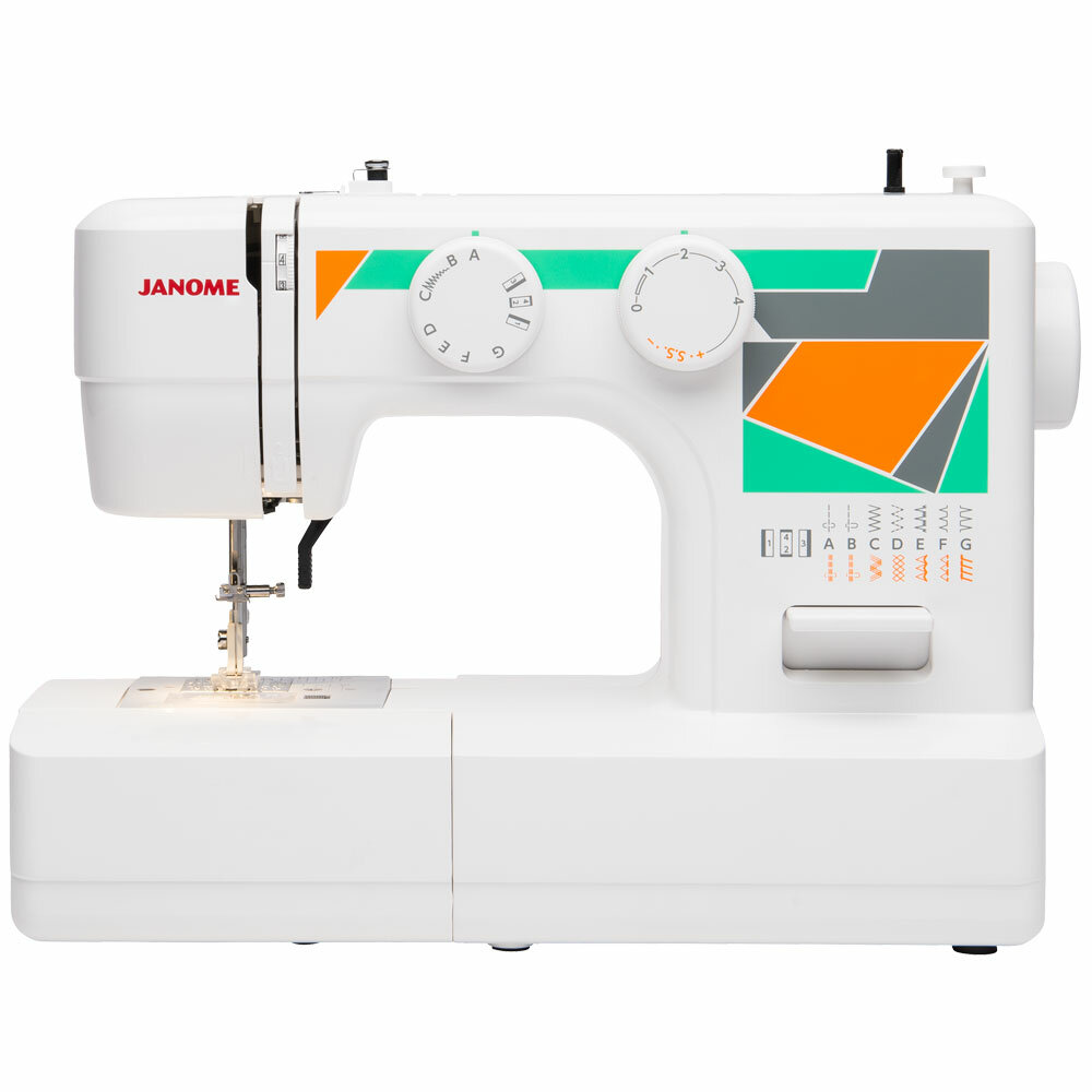 Janome MOD-15 Easy-to-Use Basic Sewing Machine & Reviews