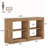 59.1-Inch 3-Tier Rustic-Modern Console Table