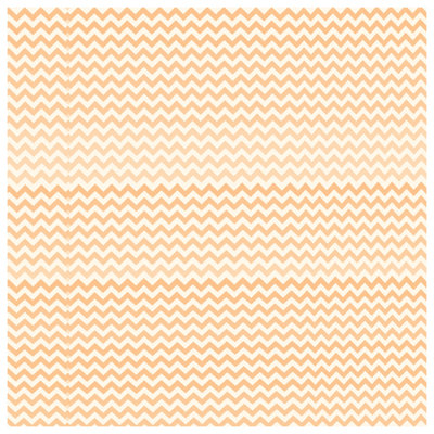 Couvre-lit matelassé zigzag orange blanc toutes tailles