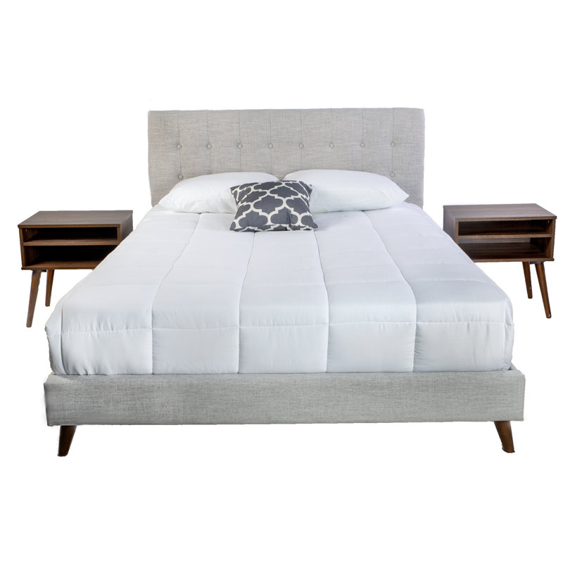 Acton Bed W/ 2 Nightstands, King