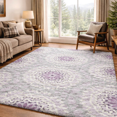 Tapis à poils longs lavable à la machine de qualité supérieure ADS619