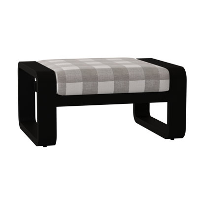 Repose-pieds d'extérieur avec coussin Vale
