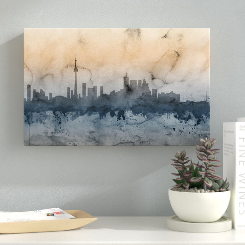 Modern & Contemporary, 12" H x 19" W x 2" D