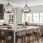 20,28 po Lustre tambour 5 lumières Farmhouse-1305934261
