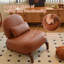 Mignon fauteuil d'appoint avec coussin moelleux-666982122