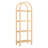 Vexley Tall Narrow Arched Bookshelf-115213846-115213848