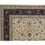 Tapis doré et ivoire de haute qualité noué à la main
