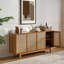 Branstetter 63'' Wide Sideboard with LED Light and Wine Rack-1773395281