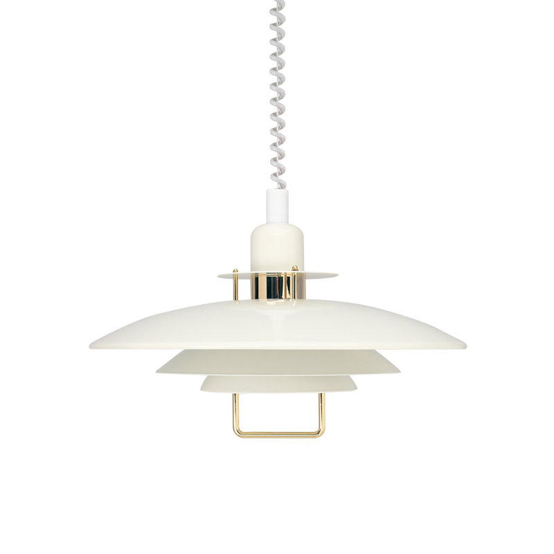 Primus 1 - Light Dome Pendant, 20.4cm H x 43cm W x 43cm D, Grey