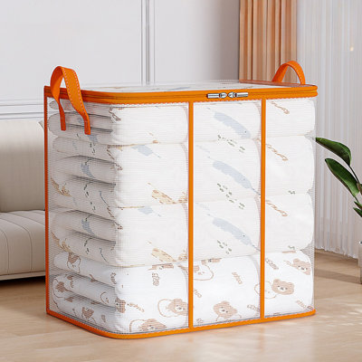 Quilt Storage Bag Moving Luggage Packing Bag Large Capacity Clothing Quilt Organizer Humidity And Water Proof