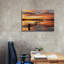 «Great Salt Lake Pilings Sunset» par Mike Jones, estampe numérique sur toile-1551673774