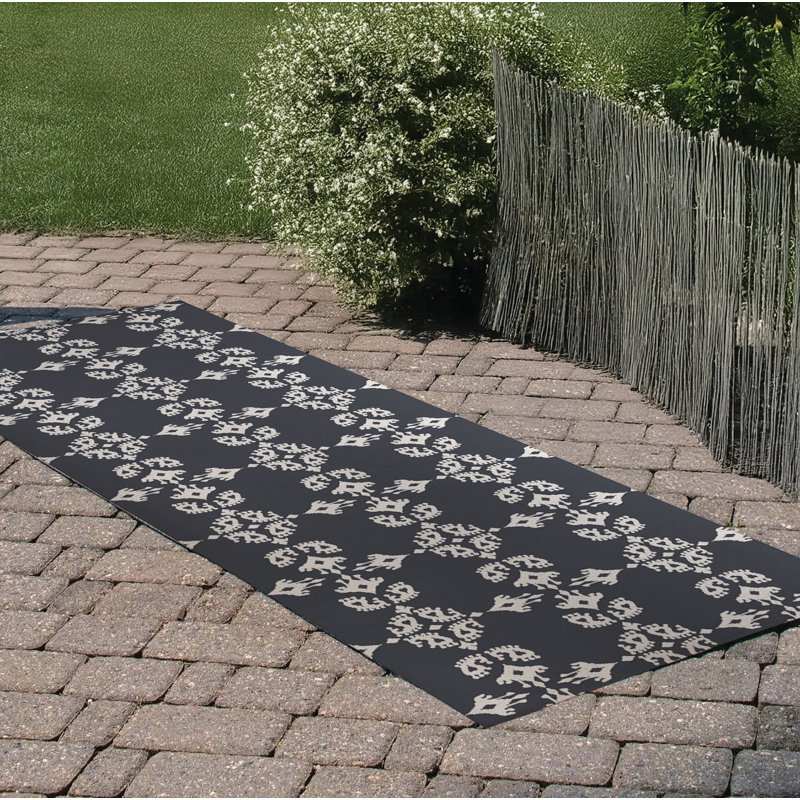Tapis d'extérieur Cassia, Tapis de couloir 2 pi 6 po x 8 pi