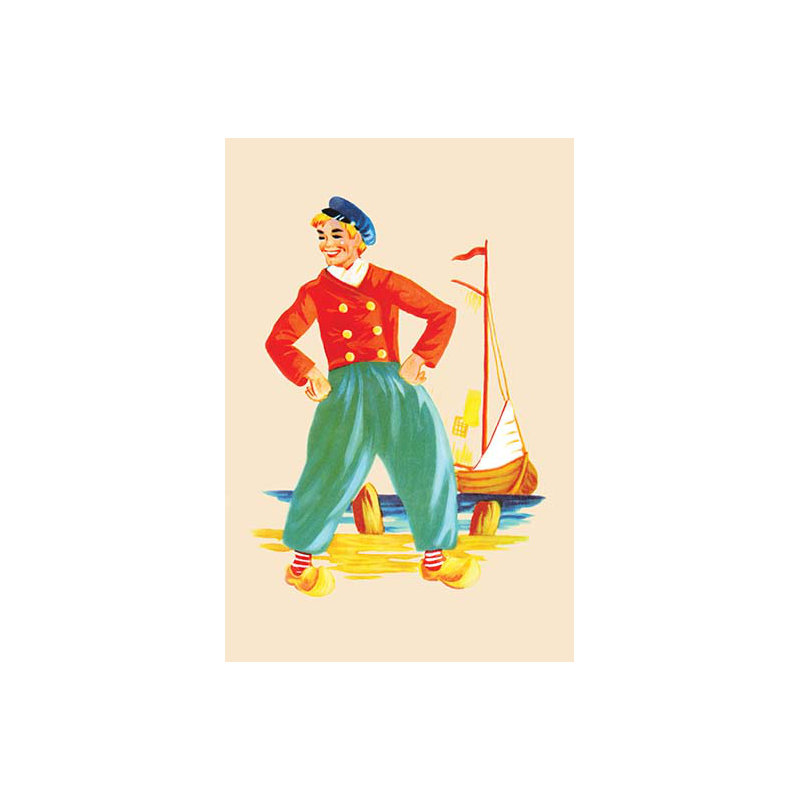 The dutch boy-impression d’art graphique, H 36 po x l 24 po