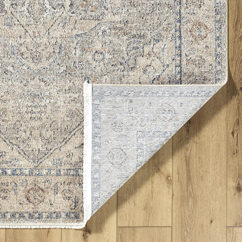 Tapis d'intérieur tissé à la machine Galey Alix x Livabliss Maria Elena I, Rectangle 6 pi 4 po x 9 pi
