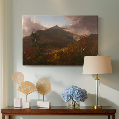 L'encoche des montagnes blanches (Crawford Notch) - Thomas Cole - toile tendue avec châssis-1839