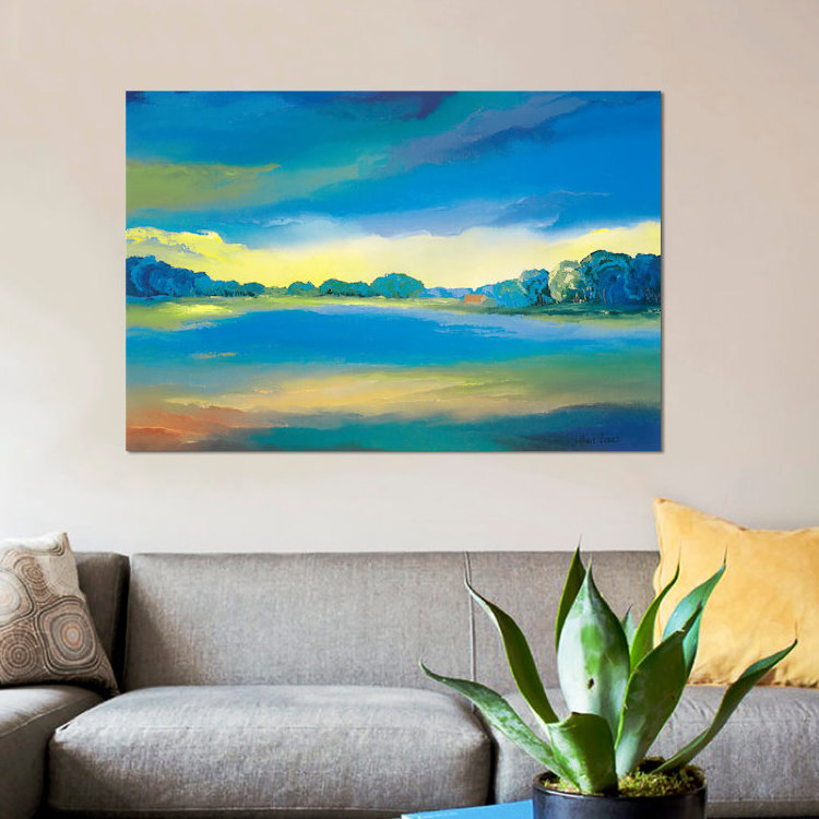 « intemporelle ii », impression sur toile, H 26 po x l 40 po x P 1,5 po, Toile tendue, Pas de tapis