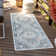 Antwian Traditional Boho Dark Blue Area Rug