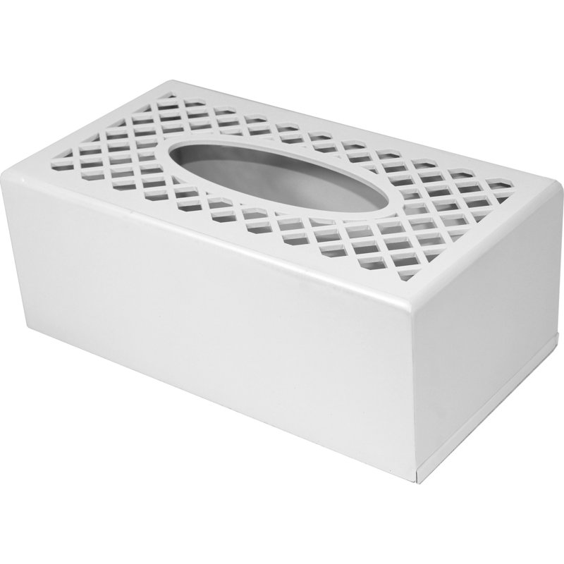 Wood Jewelery Box, White