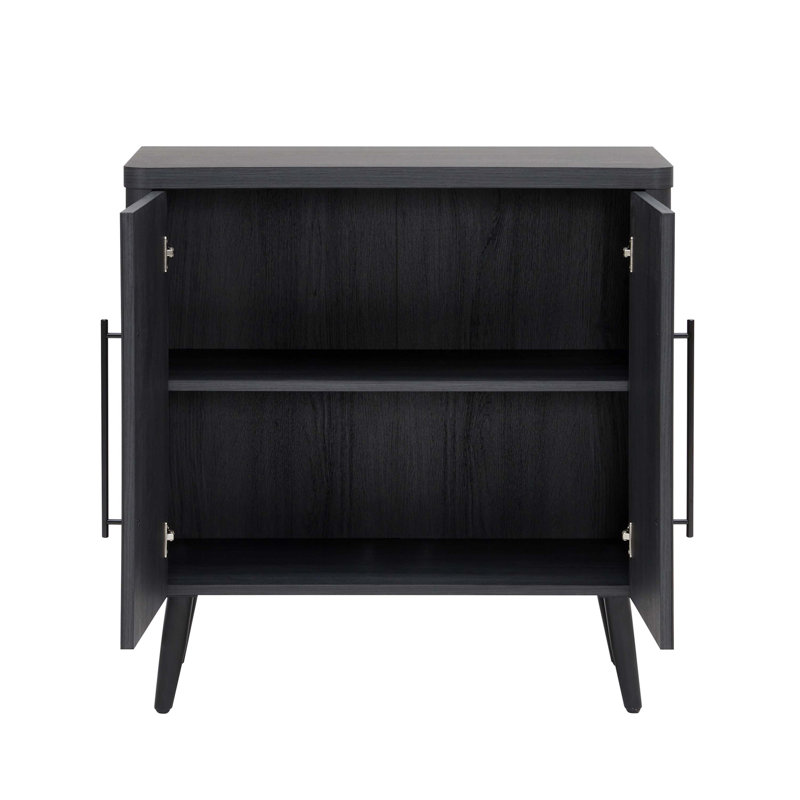 Buffet décoratif gris anthracite