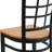 Prompton Modern Window Back Metal Restaurant Chair by Flash Furniture-1132193527