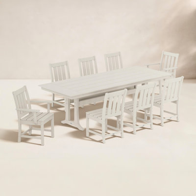 POLYWOOD® Oxford 96" Patio Dining Set