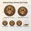 Panneau de vitrail Sacred Heart - 7,8H-1272694454