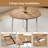 42-54" Extendable Dining Table for Kitchen Living Room-1559229751-1559229754