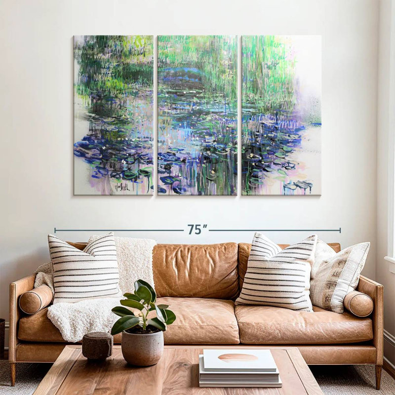 Avery Giverny n ° 10, H 42 po x l 65 po