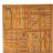 Outdoor Hermosa 5 Piece Wood Dining Set With Cushions, Teak Finish With Beige Cushion