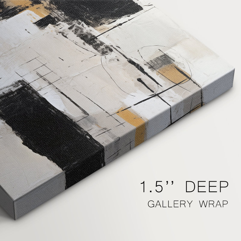Abstract Series 4 # XXVI-Gallery, toile tendue, H 20 po x l 40 po
