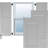 Americraft Two Equal Louver Shutters (Per Pair)-80846452-80846493-80846514