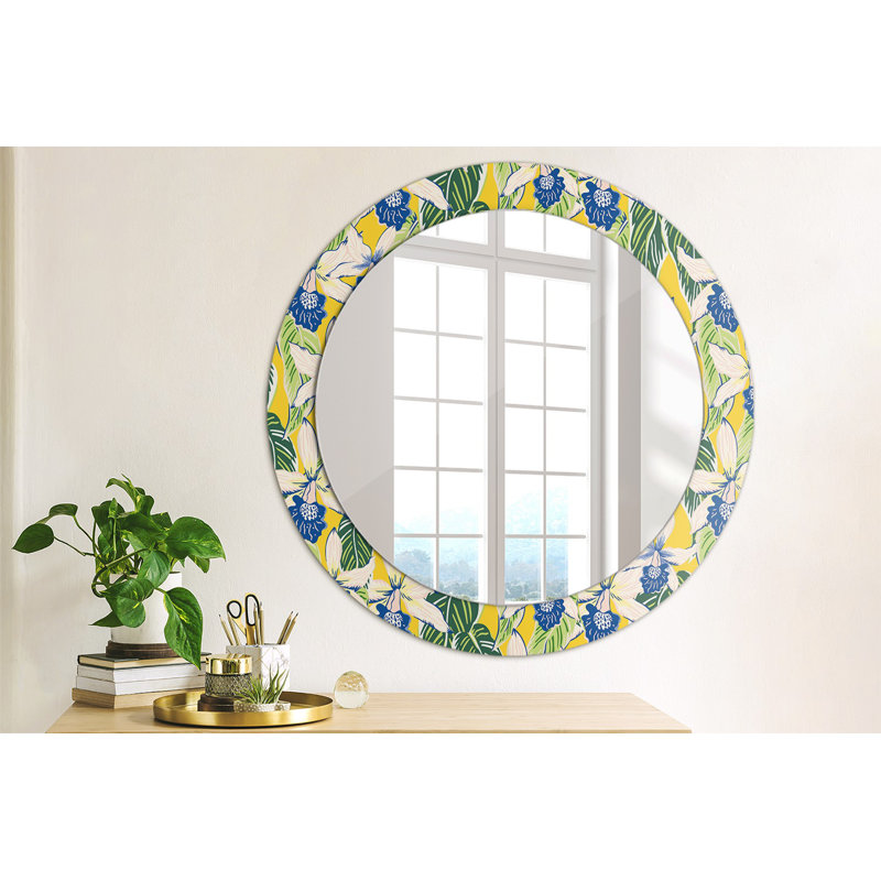 Huldar Glass Flat Wall Mirror