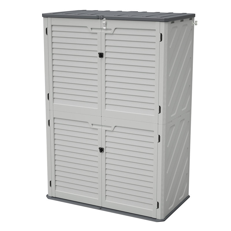 Rust Proof Resin Garden Equipment Storage - Weatherproof