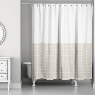 Plaid Shower Curtain
