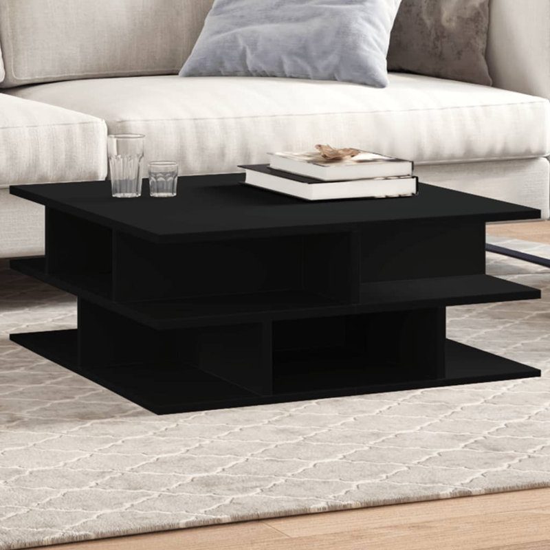 Pierina Frame Coffee Table, Black
