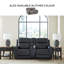 Causeuse inclinable électrique avec console Val divia-1676810281