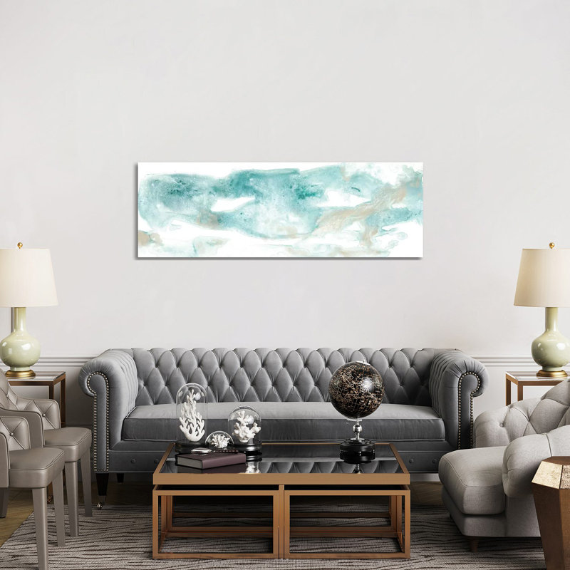 Coastal Inlet I 1 Piece Wrapped Canvas Panoramic Painting, 50.8 cm H x 152.4 cm W x 1.91 cm D