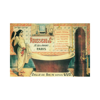 Salle De Bain - Wrapped Canvas Print