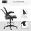 Chaise de dessinateur en filet, chaise de bureau haute avec support lombaire, accoudoirs rabattables