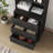 71"H Book Cabinet Storage Bookcase with USB & Type-C Charging Ports and LED Lights-1024527885