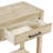 59.1'' Farmhouse Entryway Table With 3 Drawers,Painted Console Table With Bottom Shelf & Iron Handles-128994025