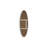 Elliptical Rustic Accent Mirror-48423070