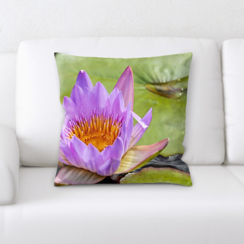 Coussin décoratif water lily