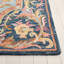 Tapis oriental jaune / orange / bleu en laine / coton touffeté à la main Savonnerie-94663880