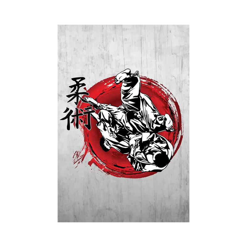 Jujitsu 1 Piece Wrapped Canvas Wall Art, 45.72cm H x 30.48cm W x 1.905cm D